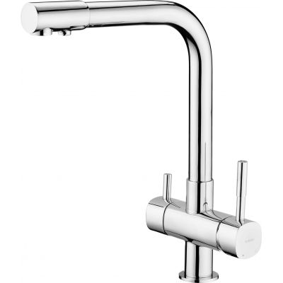 Deante Aster BCH065M bateria kuchenna stojąca chrom