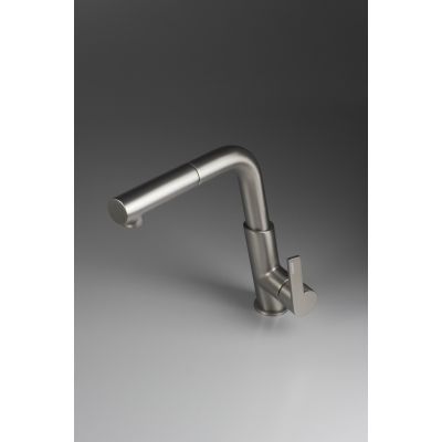 Deante Silia BQSD73M bateria kuchenna stojąca grafit/szary