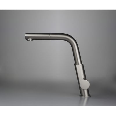 Deante Silia BQSD73M bateria kuchenna stojąca grafit/szary