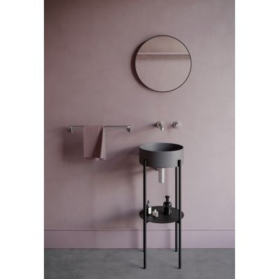 Deante Silia BQSF54L bateria umywalkowa podtynkowa stal