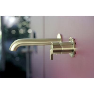 Deante Silia BQSR54L bateria umywalkowa podtynkowa złota