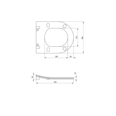 Zestaw Deante CDE6SOZ, CDE6ZPW