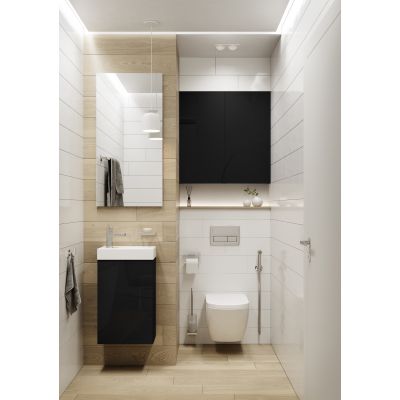 Elita Young Basic RE163070003510 umywalka z szafką 40.2 cm czarną