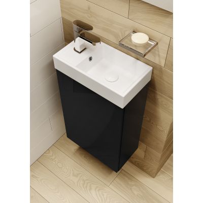 Elita Young Basic RE163070003510 umywalka z szafką 40.2 cm czarną