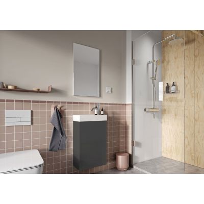 Elita Young Basic RE166042006610 umywalka z szafką 40.2 cm antracyt