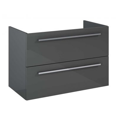 Elita Kwadro Plus 166774 szafka 79.6x39.6x53 cm podumywalkowa wisząca antracyt