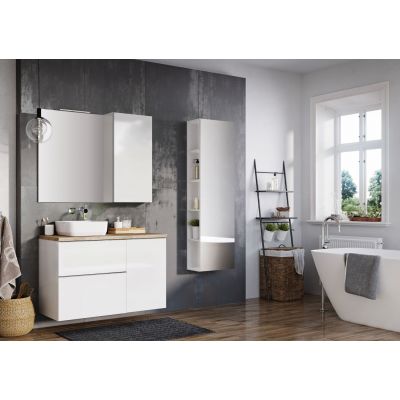 Elita Look RE010601028060 szafka 60x44.9x63.5 cm podumywalkowa wisząca biała