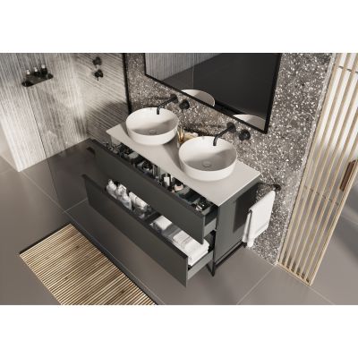 Elita Look RE010601026610 szafka 60x44.9x63.5 cm podumywalkowa wisząca antracyt