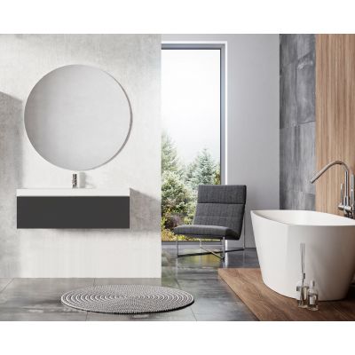 Elita Look RE010803026610 szafka 80x44.9x28.1 cm podumywalkowa wisząca antracyt