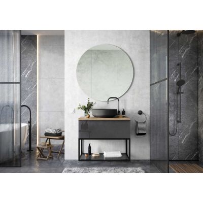 Elita Look RE010803026610 szafka 80x44.9x28.1 cm podumywalkowa wisząca antracyt