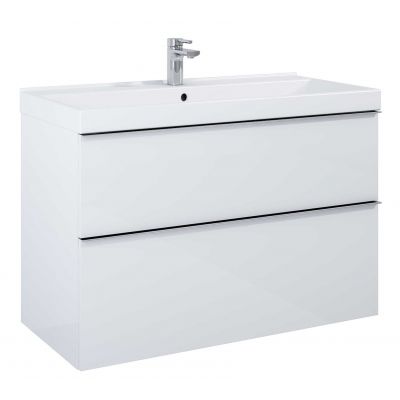 Elita Look RE011000028060 szafka 100x44.9x63.5 cm podumywalkowa wisząca biała