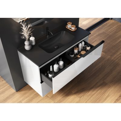 Elita Look RE011000028060 szafka 100x44.9x63.5 cm podumywalkowa wisząca biała