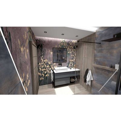 Elita Look RE080603026610 szafka 60x44.9x28.1 cm podumywalkowa wisząca antracyt