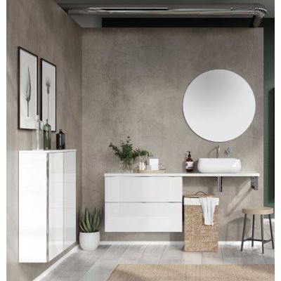 Elita Look RE080801028060 szafka 80x44.9x63.5 cm podumywalkowa wisząca biała