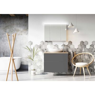 Elita Look RE080801026610 szafka 80x44.9x63.5 cm podumywalkowa wisząca antracyt