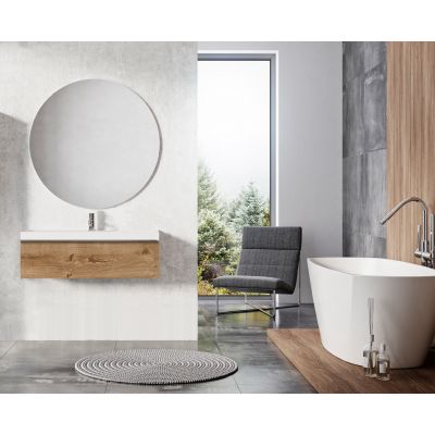 Elita Look RE010803027050 szafka 80x44.9x28.1 cm podumywalkowa wisząca dąb