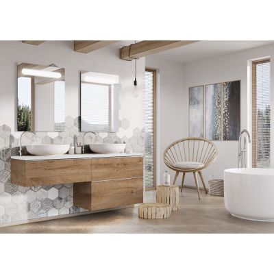 Elita Look RE010803027050 szafka 80x44.9x28.1 cm podumywalkowa wisząca dąb