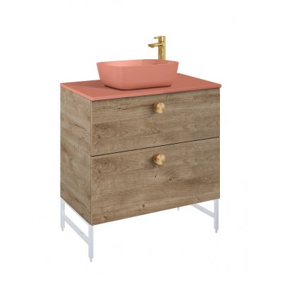 Elita Look RE010601027050 szafka 60x44.9x63.5 cm podumywalkowa wisząca dąb