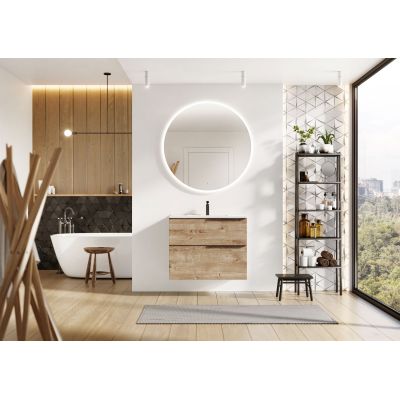 Elita Look RE010801027050 szafka 80x44.9x63.5 cm podumywalkowa wisząca dąb