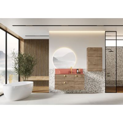 Elita Look RE010801027050 szafka 80x44.9x63.5 cm podumywalkowa wisząca dąb