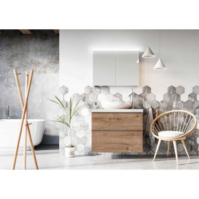 Elita Look RE010801027050 szafka 80x44.9x63.5 cm podumywalkowa wisząca dąb