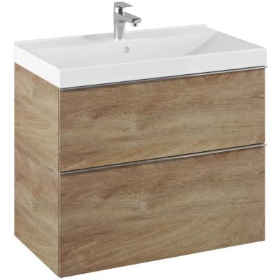 Elita Look RE010801027050 szafka 80x44.9x63.5 cm podumywalkowa wisząca dąb