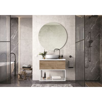 Elita Look RE080803027050 szafka 80x44.9x28.1 cm podumywalkowa wisząca dąb