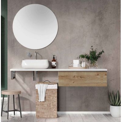 Elita Look RE080803027050 szafka 80x44.9x28.1 cm podumywalkowa wisząca dąb