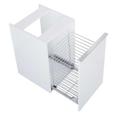 Elita Look RE080402028060 szafka 40x44.9x63.5 cm boczna wisząca biała