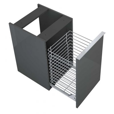 Elita Look RE080402026610 szafka 40x44.9x63.5 cm boczna wisząca antracyt