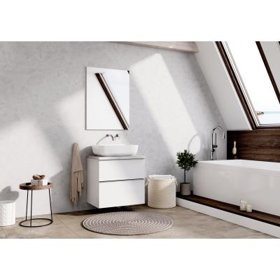 Elita Look RE010601025290 szafka 60x44.9x63.5 cm podumywalkowa wisząca biała