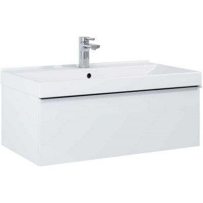 Elita Look RE010803025290 szafka 80x44.9x28.1 cm podumywalkowa wisząca biała