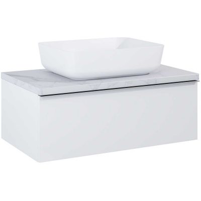 Elita Look RE010803025290 szafka 80x44.9x28.1 cm podumywalkowa wisząca biała