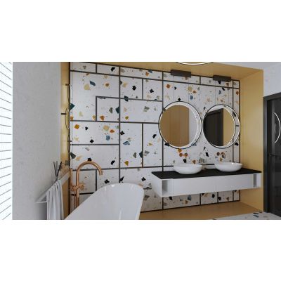 Elita Look RE010803025290 szafka 80x44.9x28.1 cm podumywalkowa wisząca biała