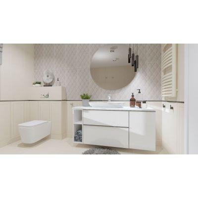 Elita Look RE011003025290 szafka 100x44.9x63.5 cm podumywalkowa wisząca biała