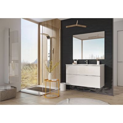 Elita Look RE011003025290 szafka 100x44.9x63.5 cm podumywalkowa wisząca biała