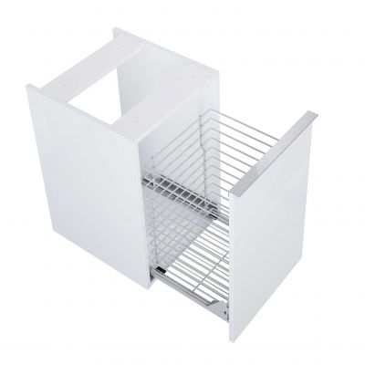 Elita Look RE080402025290 szafka 40x44.9x63.5 cm boczna wisząca biała