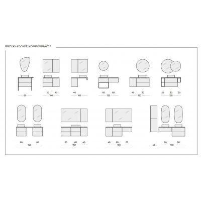 Elita Look RE080402025290 szafka 40x44.9x63.5 cm boczna wisząca biała