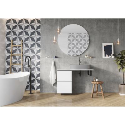 Elita Look RE080401025290 szafka 40x44.9x63.5 cm boczna wisząca biała