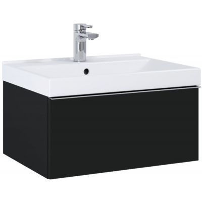 Elita Look RE010603027160 szafka 60x44.9x28.1 cm podumywalkowa wisząca czarna