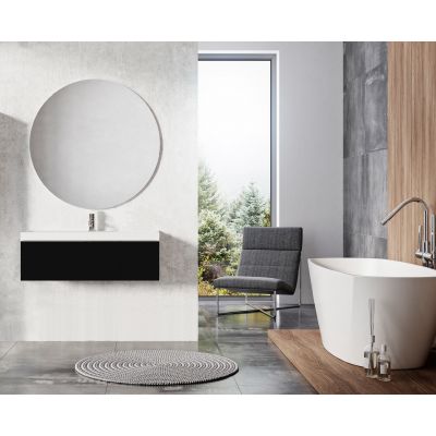 Elita Look RE010803027160 szafka 80x44.9x28.1 cm podumywalkowa wisząca czarna