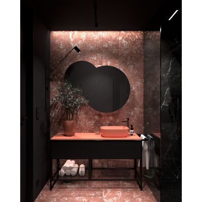 Elita Look RE080603027160 szafka 60x44.9x28.1 cm podumywalkowa wisząca czarna