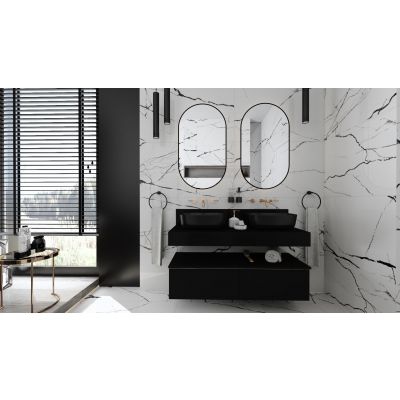 Elita Look RE080603027160 szafka 60x44.9x28.1 cm podumywalkowa wisząca czarna