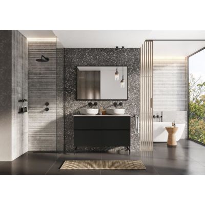 Elita Look RE080601027160 szafka 60x44.9x63.5 cm podumywalkowa wisząca czarna