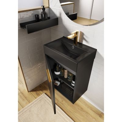 Elita Tiny RE020450157160 umywalka z szafką 45 cm czarną