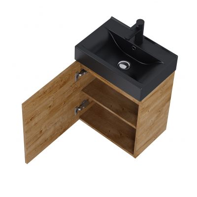 Elita Tiny RE020451157050 umywalka z szafką 45 cm dąb