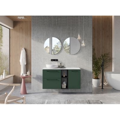 Elita Look RE010601027010 szafka 60x44.9x63.5 cm podumywalkowa wisząca zielona