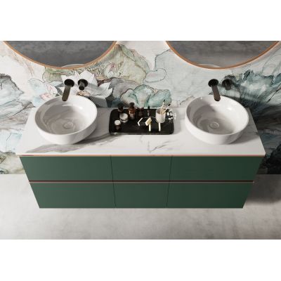 Elita Look RE010601027010 szafka 60x44.9x63.5 cm podumywalkowa wisząca zielona