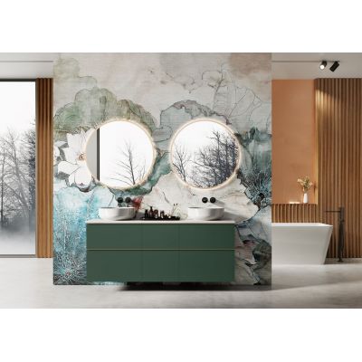 Elita Look RE080601027010 szafka 60x44.9x63.5 cm podumywalkowa wisząca zielona