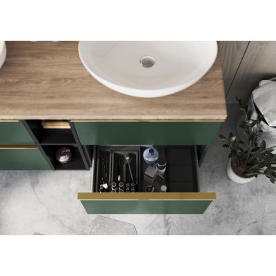 Elita Look RE080801027010 szafka 80x44.9x63.5 cm podumywalkowa wisząca zielona